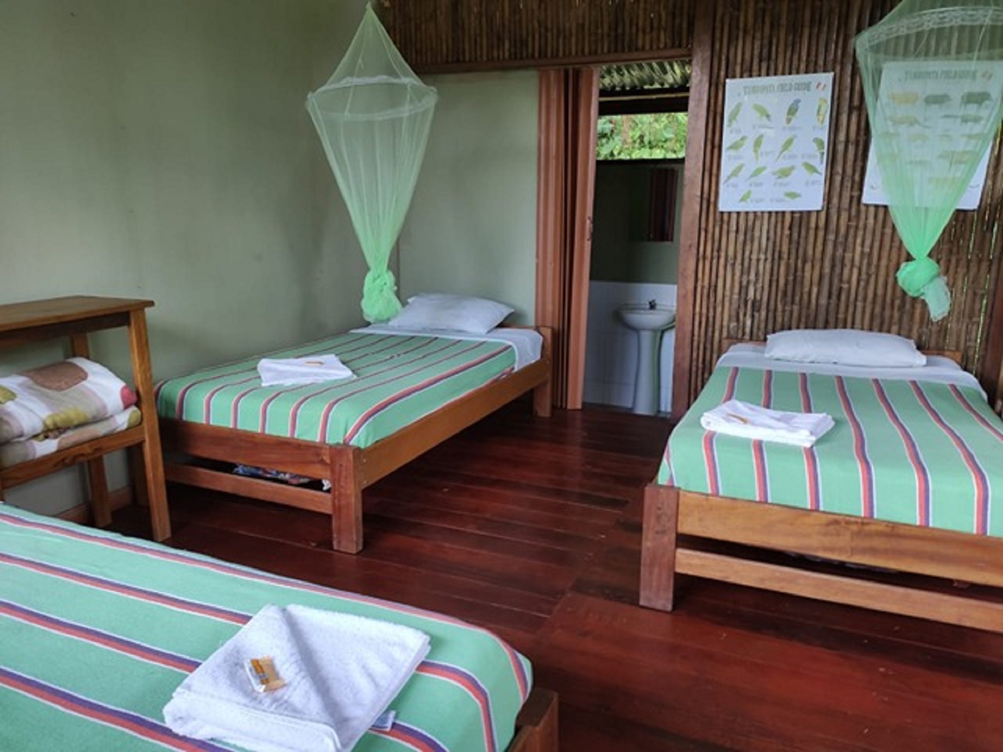 habitación triple Guadalupe Lodge